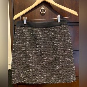 Elegant Black and Silver Women's Skirt